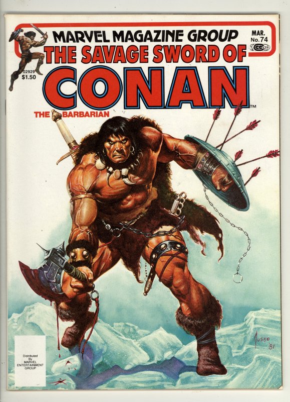 The Savage Sword of Conan #74 (1982)
