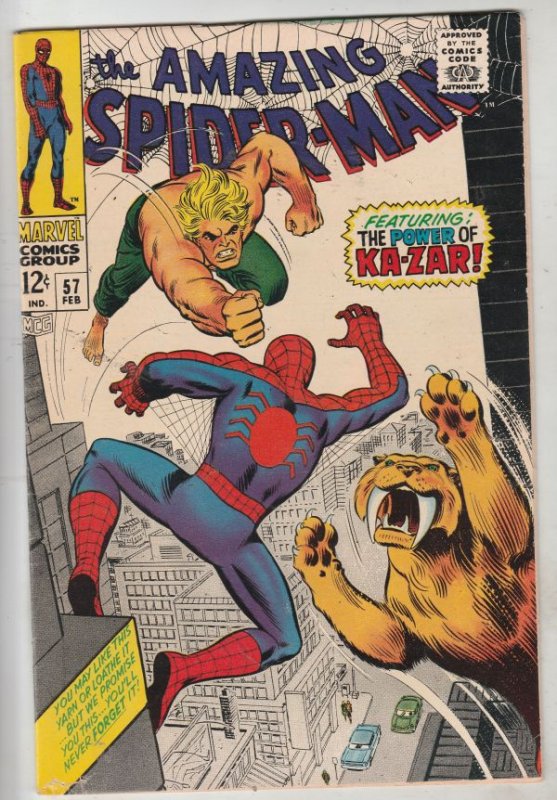 Amazing Spider-Man #57 (Feb-68) NM- High-Grade Spider-Man