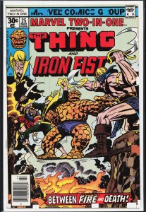 Marvel Two-in-One #25 (1977) Iron Fist