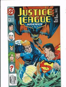 Lot of 5 Justice League America DC Comic Books #66 67 68 69 70 TW44