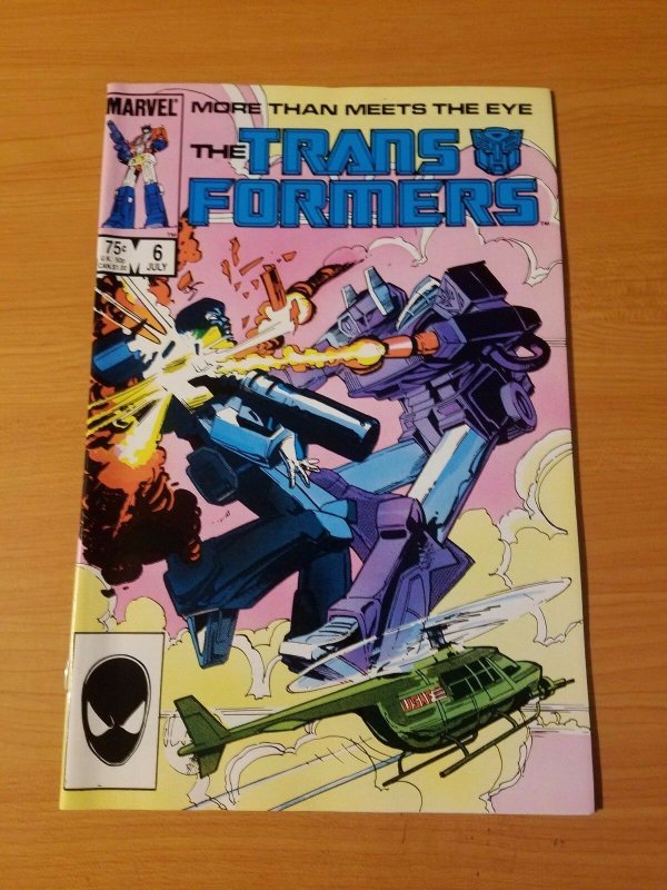 The Transformers #6 ~ NEAR MINT NM ~ (1985, Marvel Comics)