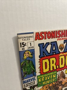 Astonishing Tales #1 Ka-Zar And Dr. Doom