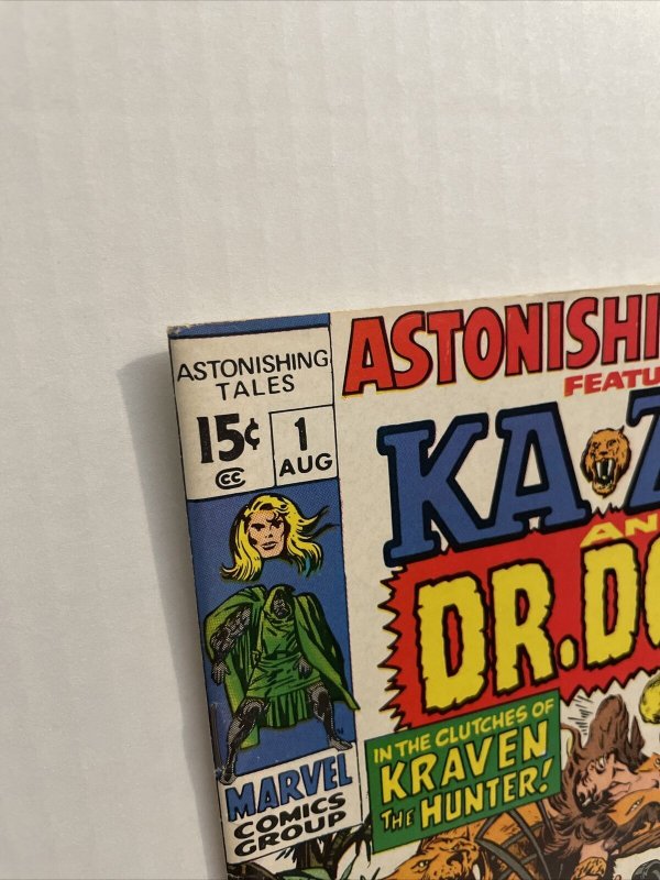 Astonishing Tales #1 Ka-Zar And Dr. Doom