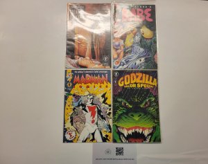 4 Dark Horse Comics #3 Hard Looks + #2 Babe + #1 Godzilla + #1 Madman 46 LP4