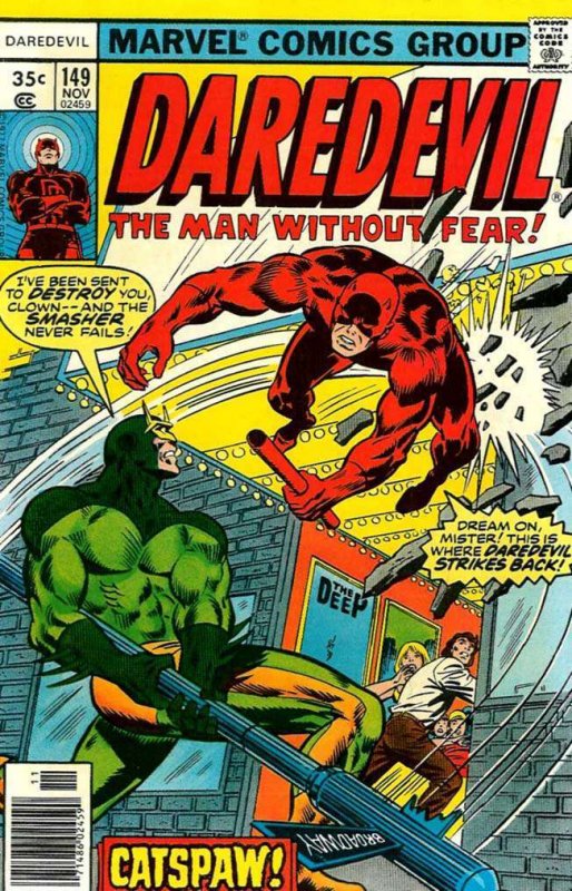 Daredevil #149 (Mark Jewelers) FN ; Marvel