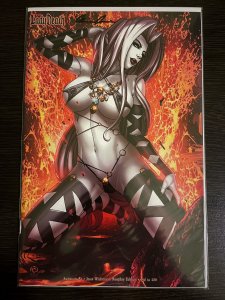 Lady Death Swimsuit #1 Naughty Edition Signed COA LTD 250 NM+