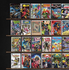 Huge Lot 150+ Comics with Fantastic Four, The Incredible Hulk & More!