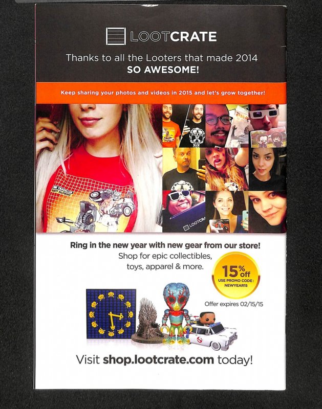 Star Wars #1 VF+ 8.5 Loot Crate Variant