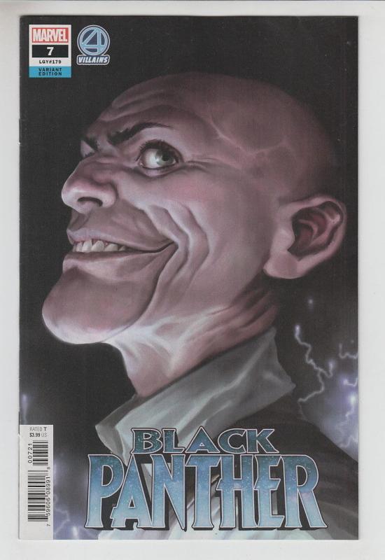 BLACK PANTHER (2018 MARVEL) #7 VARIANT DJURDJEVIC FANTASTIC FOUR VILLAINS NM