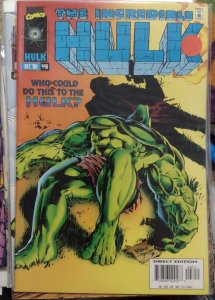 INCREDIBLE HULK  # 447 1996 marvel  disney   DEODATO COVER PANTHEON