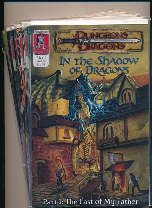 Kenzer & Company LOT of 7-DUNGEONS AND DRAGONS #1-2, #4-8 VF/NM (PF247)