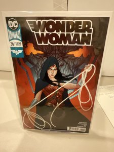 Wonder Woman #36  9.0 (our highest grade)  2018  Jenny Frison Variant!