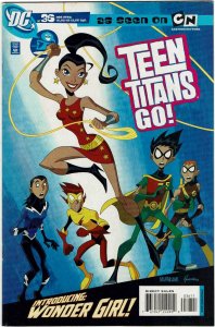 Teen Titans Go! #36 (2004 v1) 1st Wonder Girl HTF NM