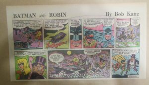 Batman Sunday #6 by Bob Kane from 7/3/1966 Size: 7.5 x 15 inches Penguin