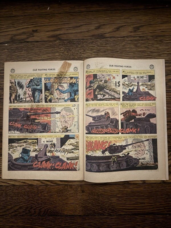 Our Fighting Forces #39 (DC Comics 1958) [GD-] “Last Torpedo”