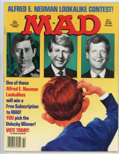 MAD #322 David Letterman FN+