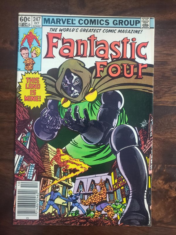 Fantastic Four 247 1st appearance of Kristoff Vernard