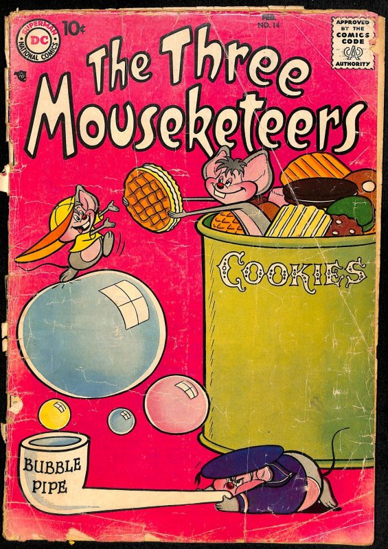 Three Mouseketeers #14 (1958)