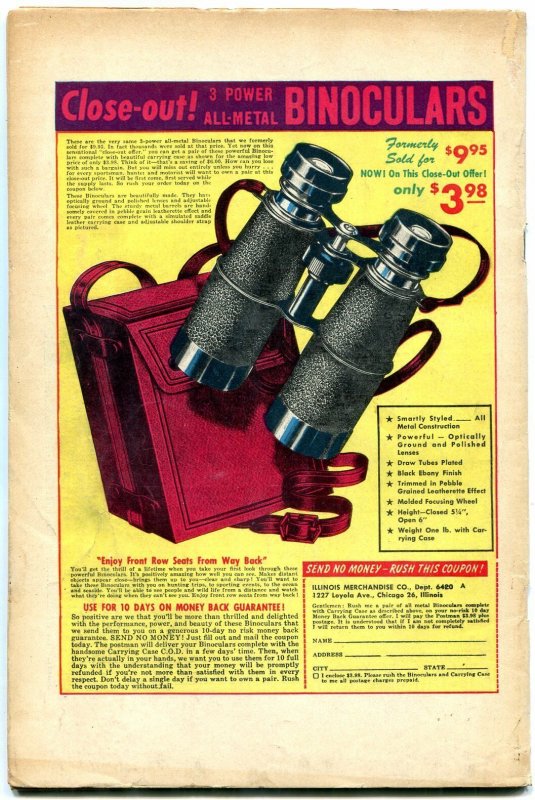 CRIME DOES NOT PAY #84-PRISON-CHARLES BIRO-PRE CODE VG/FN