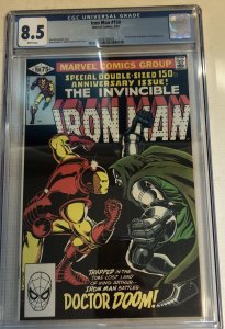 Iron Man (1981) # 150 (CGC 8.5) | Doctor Doom & Morgan Le Fey App ! JRJR Romita