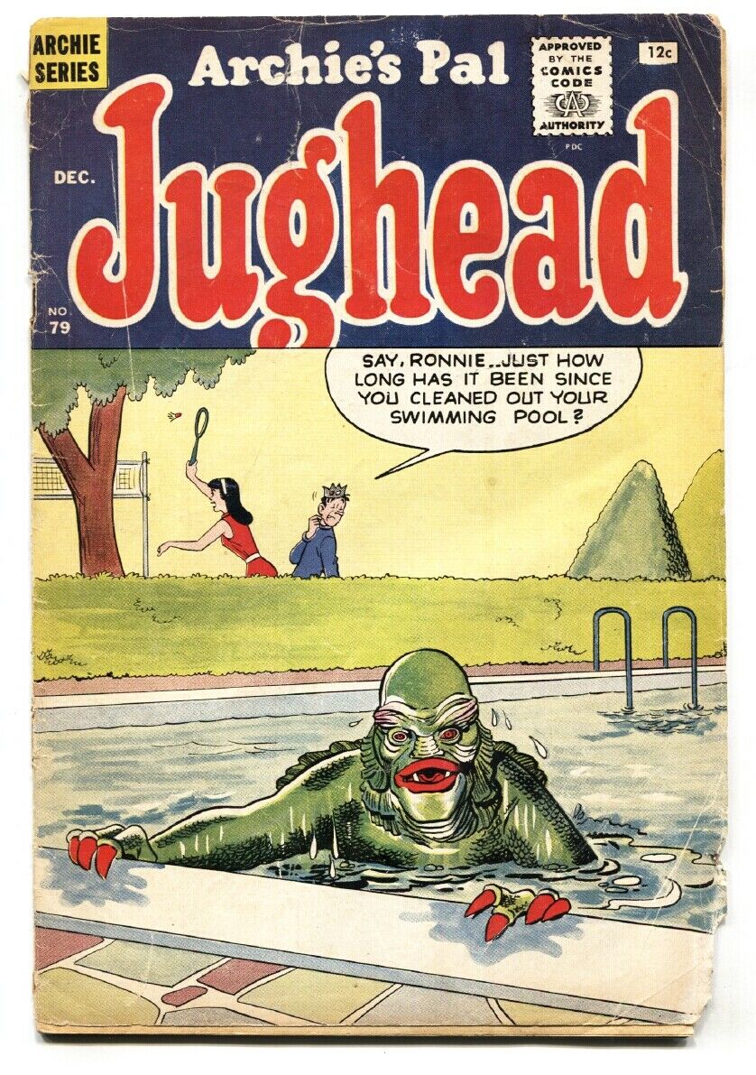 Archie S Pal Jughead 79 1961 Mlj Archie Creature From The Black Lagoon Hipcomic