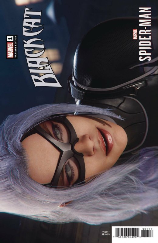 Black Cat #1 Video Game Art Variant (2019) / ID#752