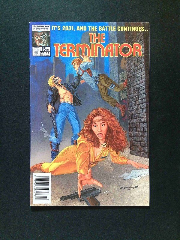 Terminator  #15  NOW Comics 1989 FN+ NEWSSTAND