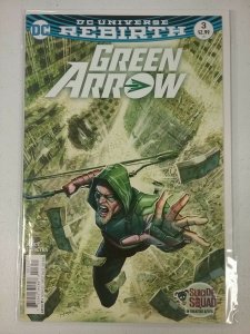 Green Arrow #3 DC Rebirth Comic 2016 NW86