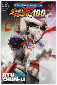 FCBD Street Fighter #100 | Ryu vs Chun Li | Unstamped (Capcom, 2020) NM