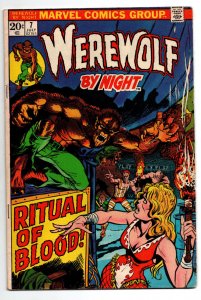 Werewolf by Night by Night #7 - Ploog - Horror - 1973 - FN