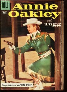 Annie Oakley And Tagg--#13--1957--COMIC BOOK----VF