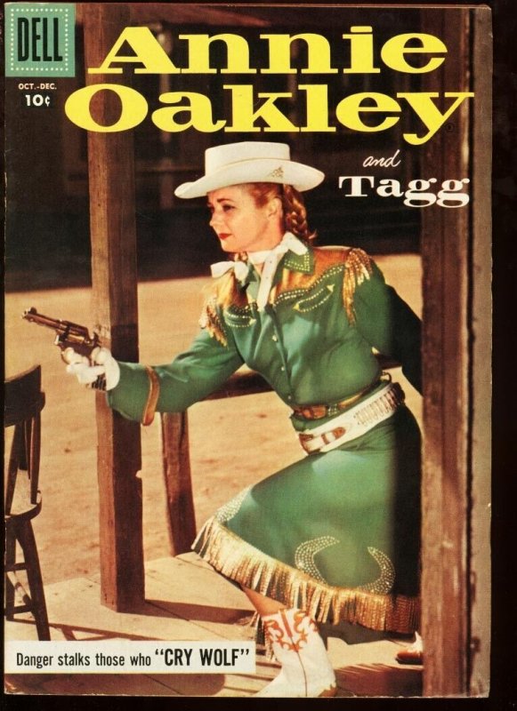 ANNIE OAKLEY AND TAGG #13-WESTERN-HIGH GRADE TV PHOTO VF 