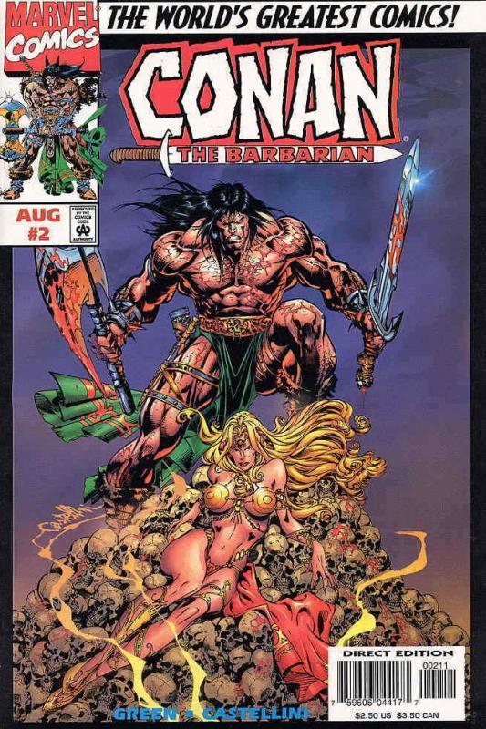 Conan the Barbarian (Vol. 2) #2 FN; Marvel | save on shipping - details inside