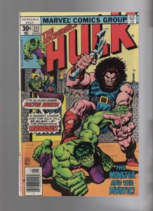The Incredible Hulk #210, 211,212,213,214,215 (1977)