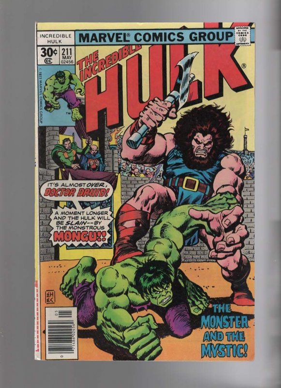 The Incredible Hulk #210, 211,212,213,214,215 (1977)