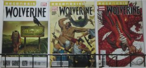 WOLVERINE (Marvel, 2010) #17-19 Goodbye Chinatown complete storyarc! VF-NM Aaron