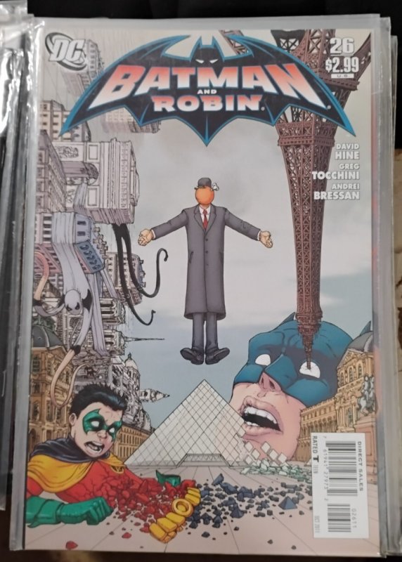 BATMAN AND ROBIN # 26 2011 DC COMICS last issue