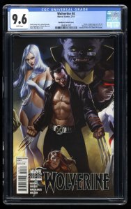 Wolverine #4 CGC NM+ 9.6 White Pages 1:50 Djurdjevic Variant