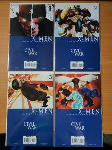 Civil War: X-Men 1-4 Complete Set Run! ~ NEAR MINT NM ~ 2006 Marvel Comics