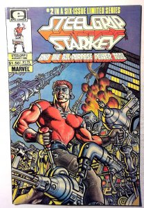 Steelgrip Starkey #2 (1986) Epic Comics 1st Print Comic Book