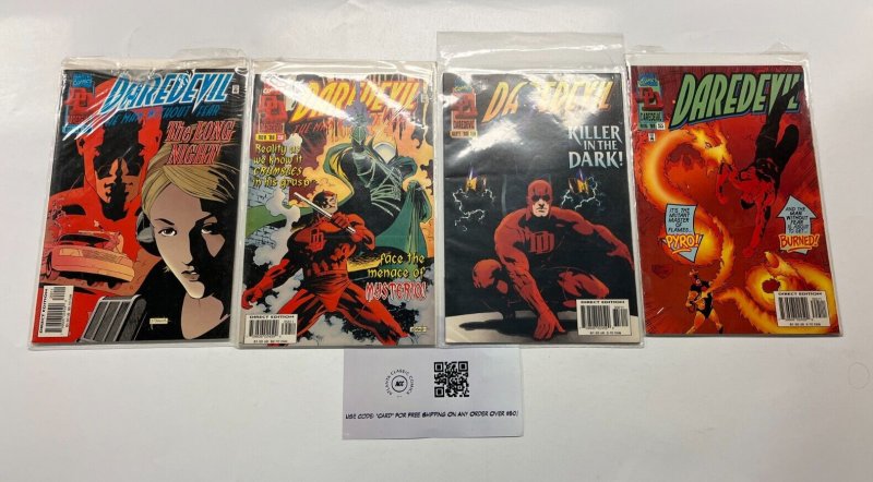 4 Daredevil Marvel Comics Books #355 356 358 359 34 LP3