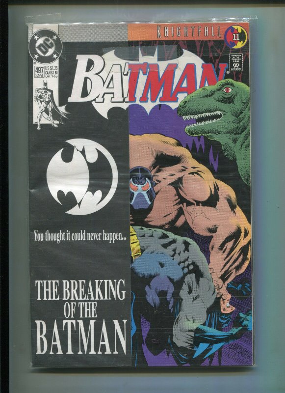 Batman #497 ( or Better) Batman Gets HIS Back Broken by Bane! KEY |  Comic Books - Modern Age, DC Comics, Batman, Superhero / HipComic