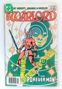 Warlord #86 (1984) Rare Newsstand Variant Edition! Viking Saga DCU