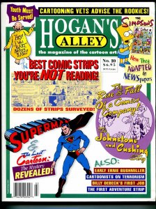 Hogan's Alley #10 2002-Superman-Simpsons-Billy Debeck-best small strips-VF