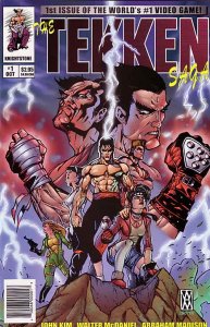 Tekken Saga, The #1 VG ; Knightstone | low grade comic