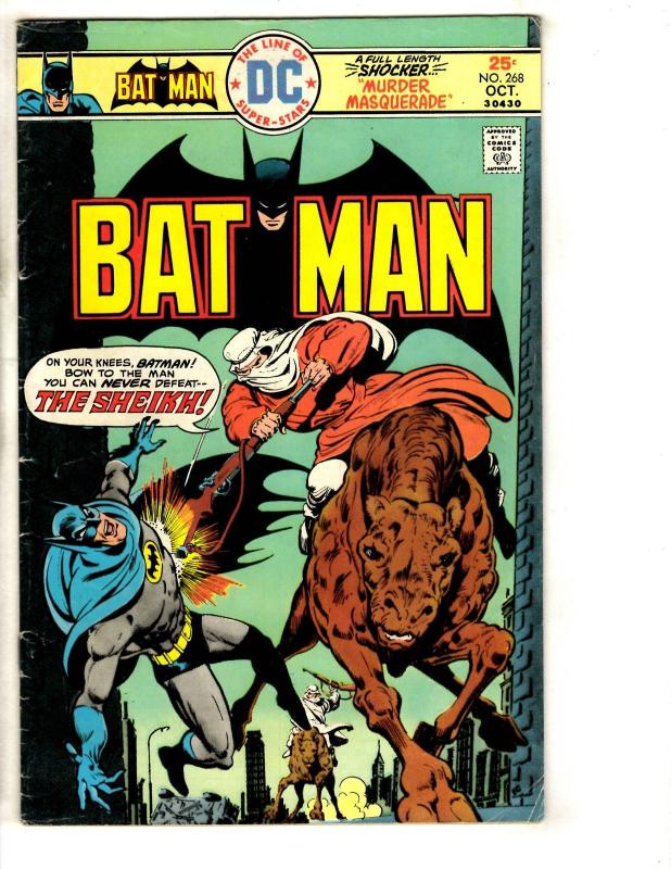 Batman # 268 FN DC Comic Book Joker Gotham Catwoman Batgirl Poison Ivy J290
