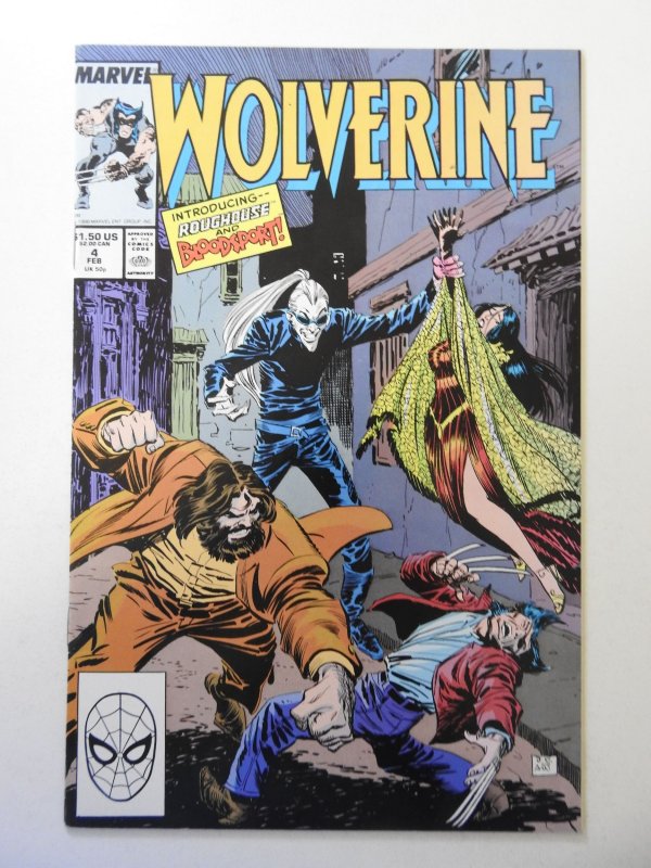 Wolverine #4 (1989) FN+ Condition!