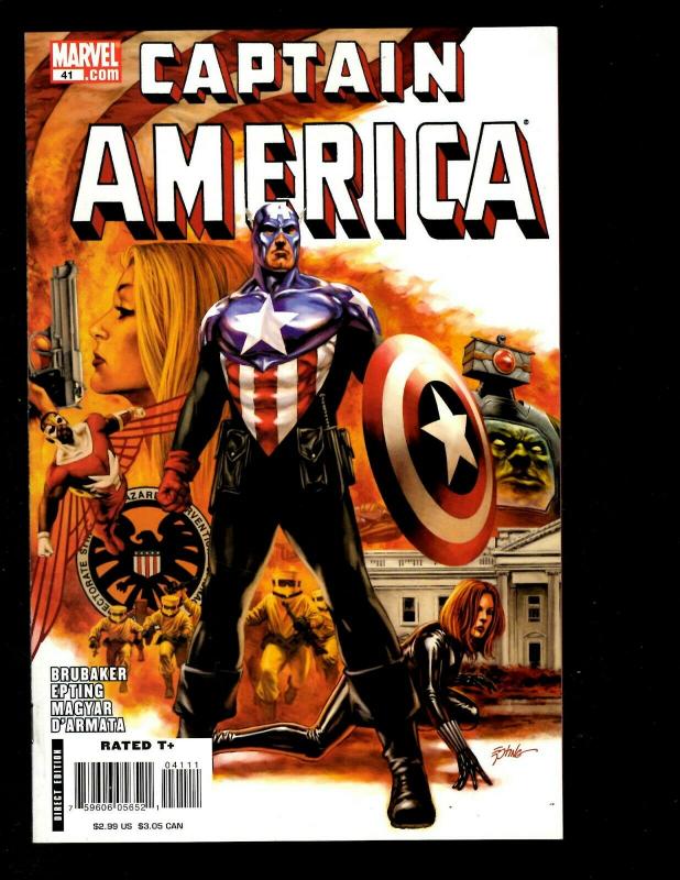 10 Captain America Marvel Comics # 26 28 30 31 33 34 35 39 41 42 RP2