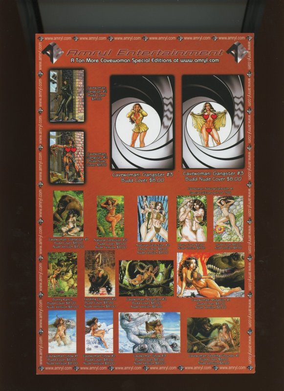 (2012) Cavewoman: Gangster #3: WE COMBINE SHIPPING! (9.2 OB)