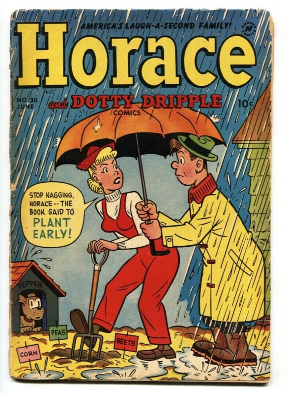 Horace and Dottie Dripple #30 1953-Harvey Golden Age G-